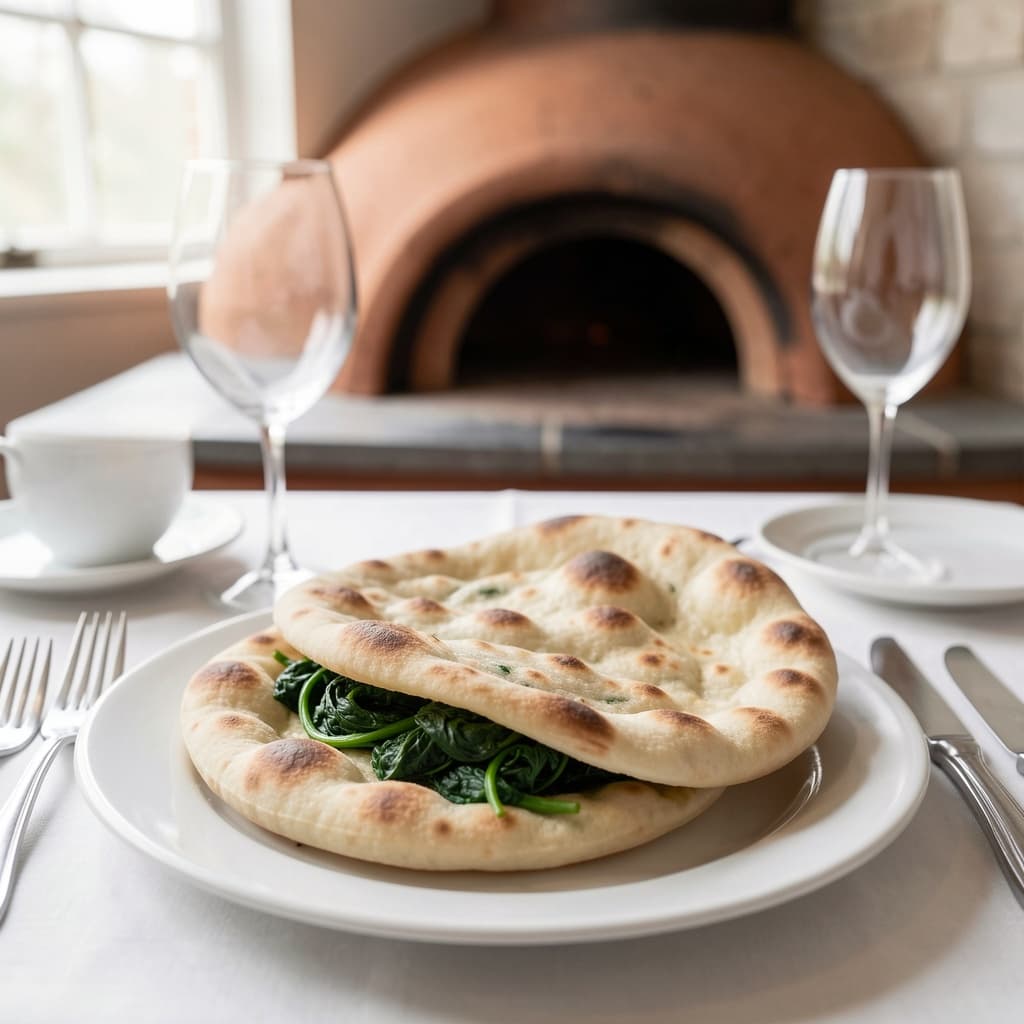 Spinach Naan