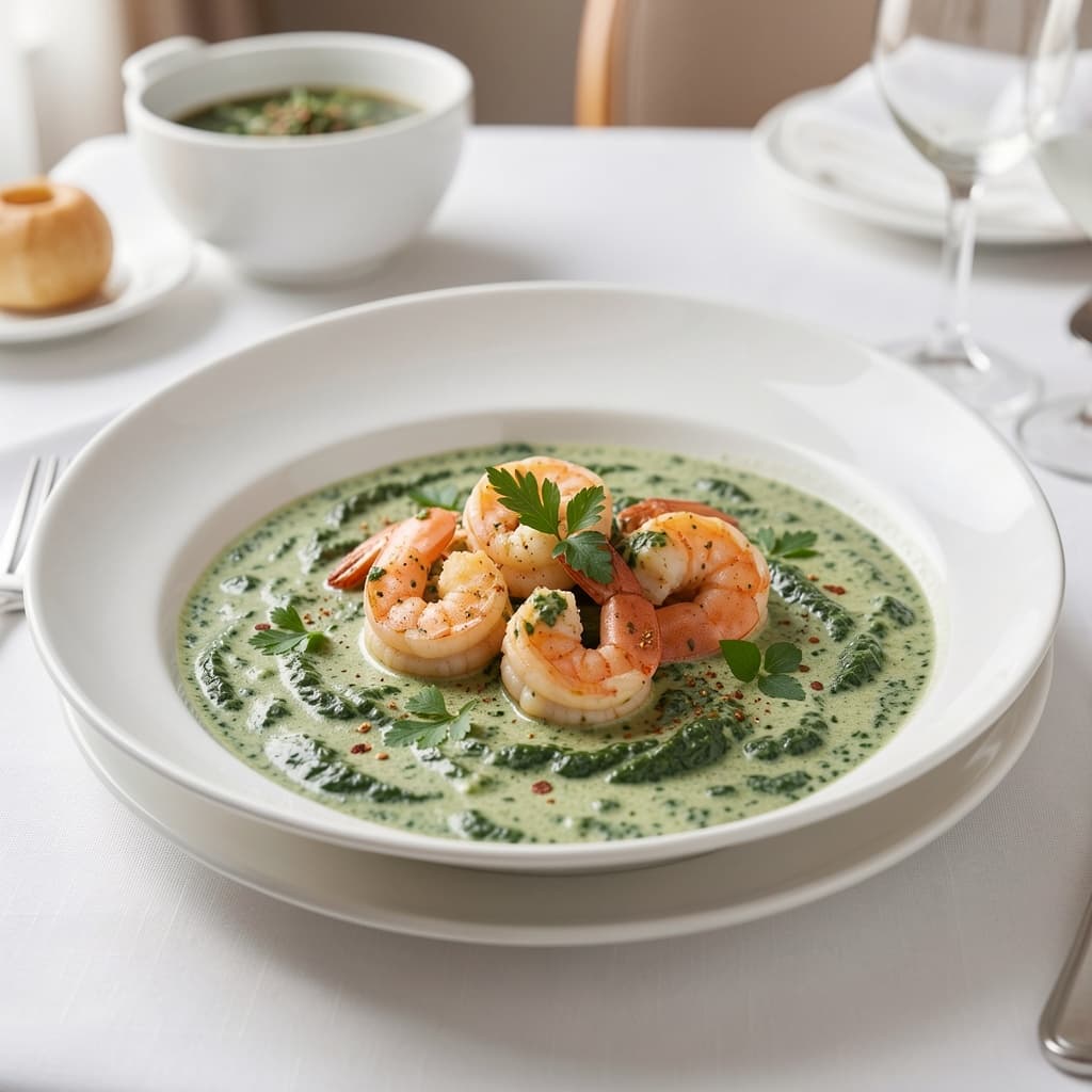 Shrimp Saag